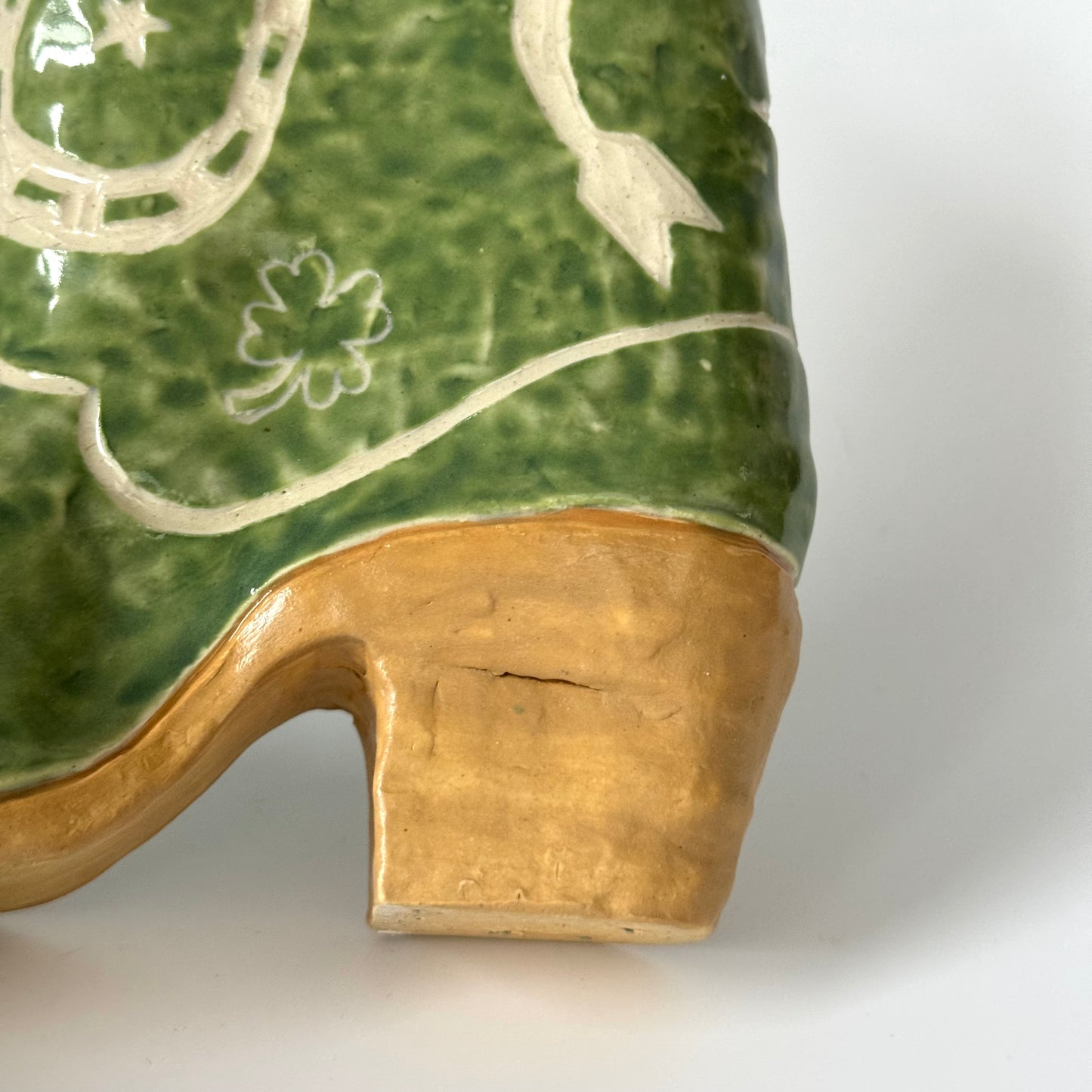 Lady Luck Cowboy Boot Vase