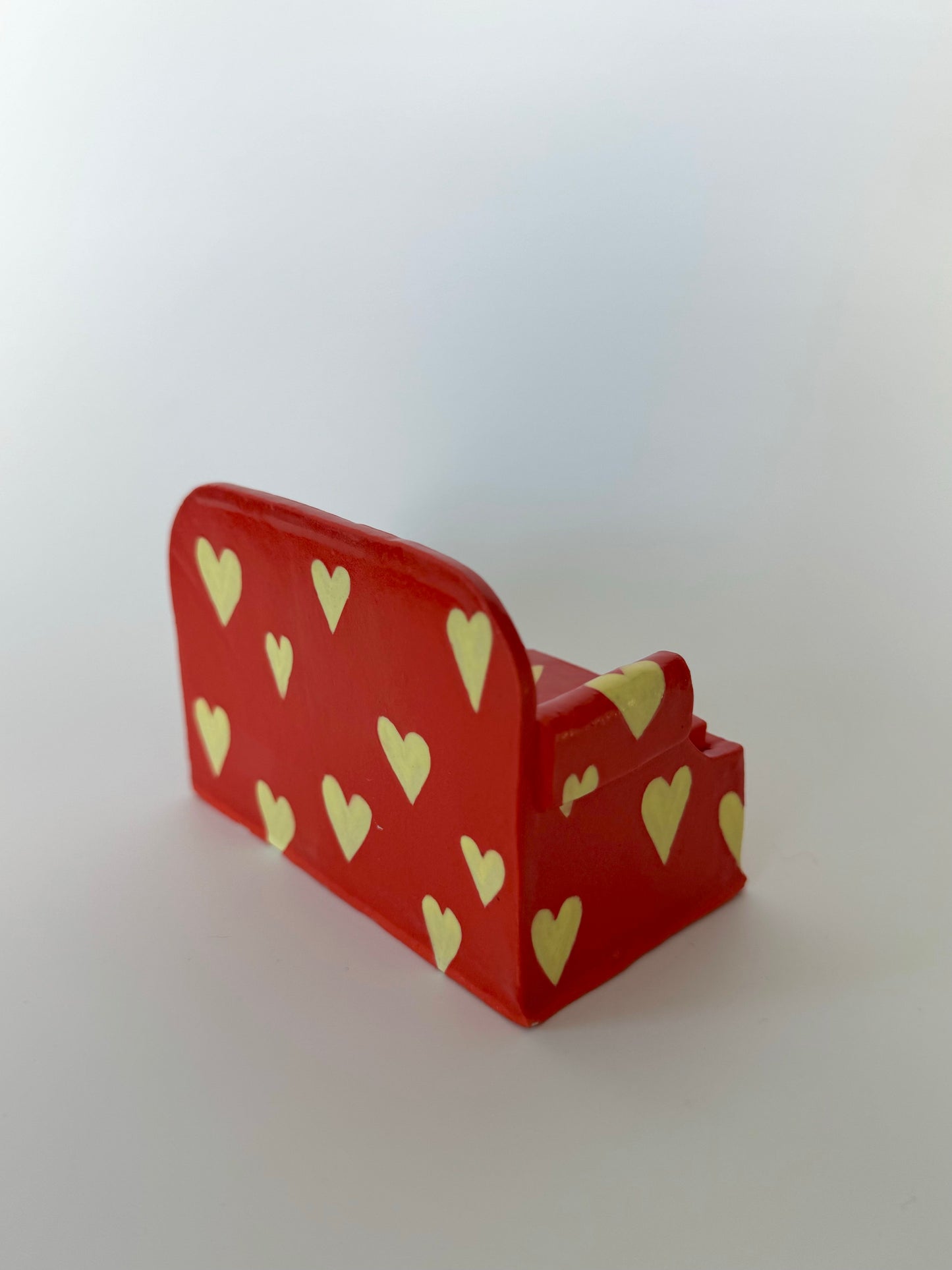 Red Hearts Mini Sofa